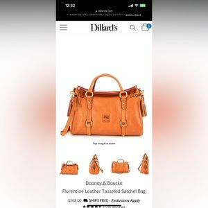 Dooney & Burke Bag Brown Leather